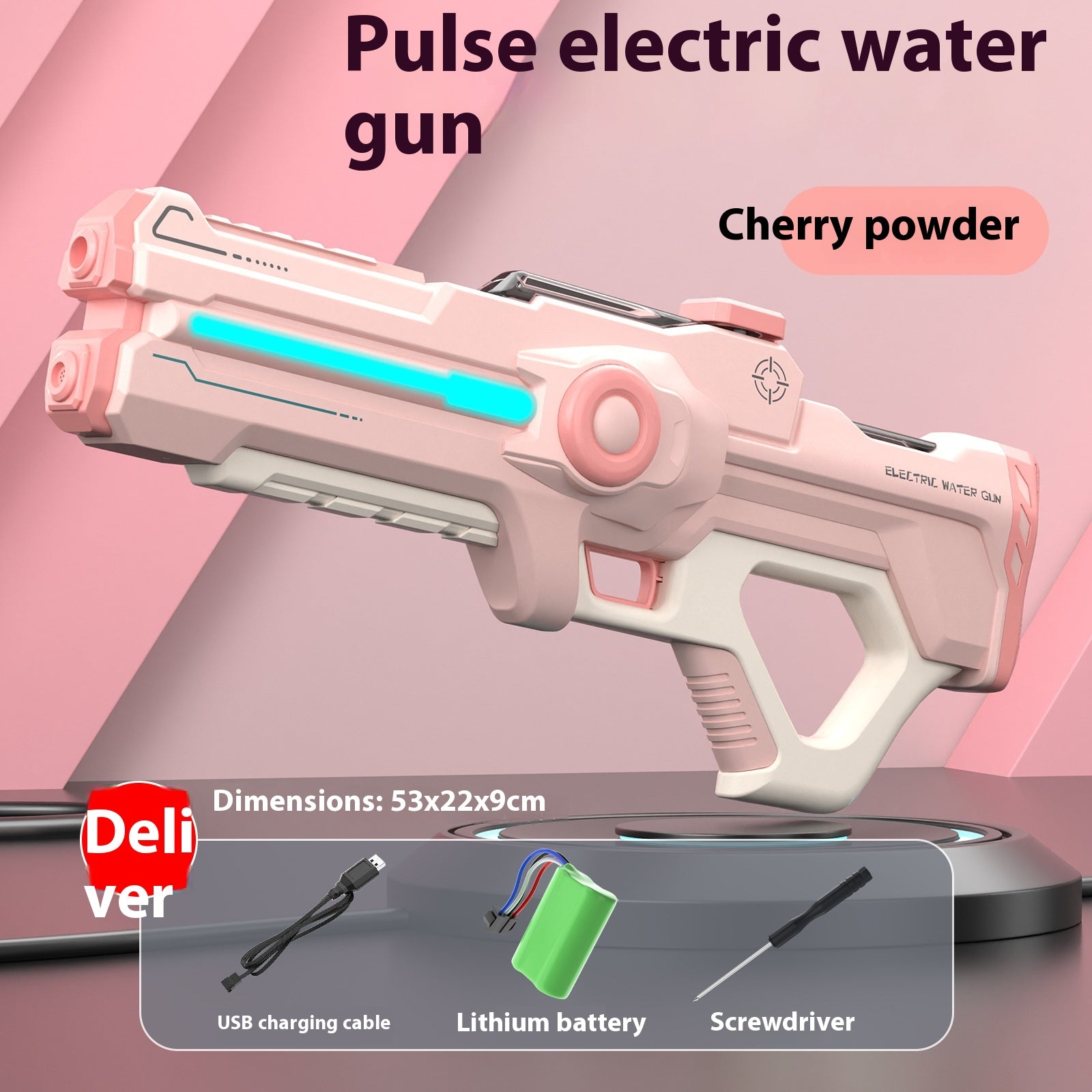 Electric Water Gun Automatic High Voltage Toy Gun - LJ Enterprise